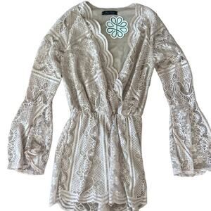 Countryside Baby Romper New with Tags SZ Small Lace